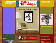 Tablet Screenshot of nativeonline.com